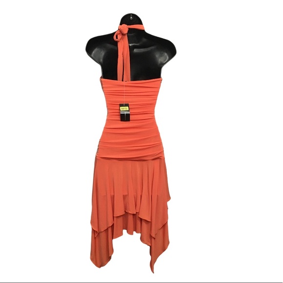 NEW BCBGMAXAZRIA Halter Formal Dress XS - Picture 2 of 7